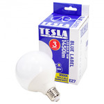 Tesla - LED žárovka GLOBE E27, 15W, 230V, 1450lm, 25 000 hod, 3000K teplá bílá, 270st