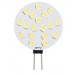 LED SVĚTELNÝ ZDROJ, A-G, G4, 3000K, 2,5W, DC12V, 180°, 250lm
