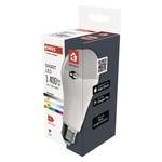 EMOS ZQW516R Chytrá LED žárovka GoSmart A65 / E27 / 14 W (94 W) / 1 400 lm / RGB / stmívatelná / Wi-Fi