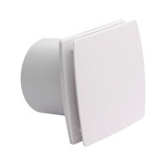Kanlux CYKLON EOL F100 B -W - Bílý ventilátor s čelním panelem